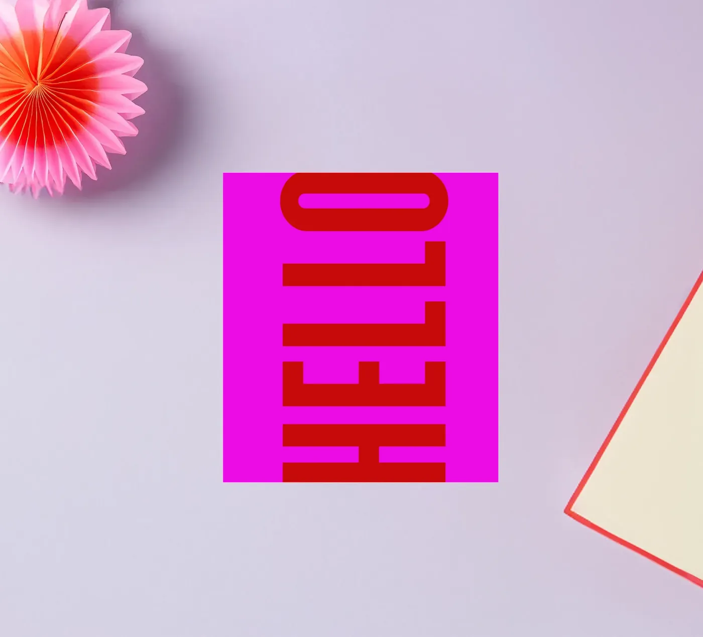 HELLO sticker by Typografik