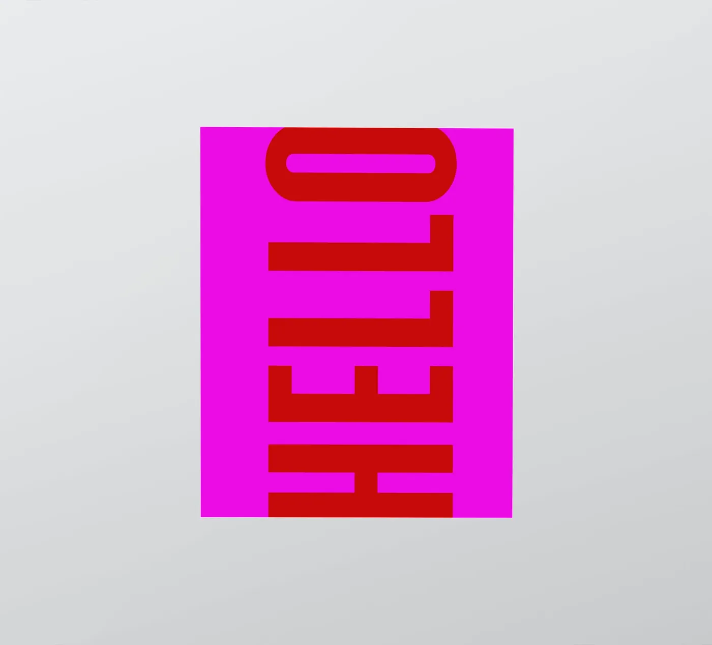 HELLO sticker by Typografik
