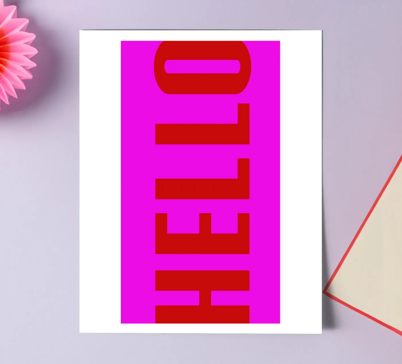 HELLO sticker sheet by Typografik