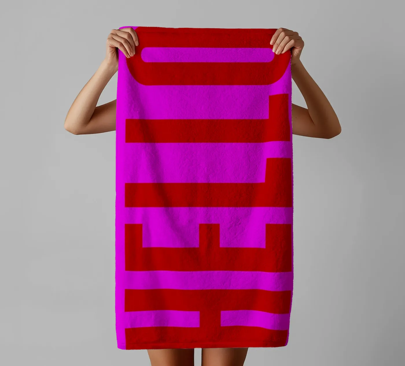 HELLO towel by Typografik