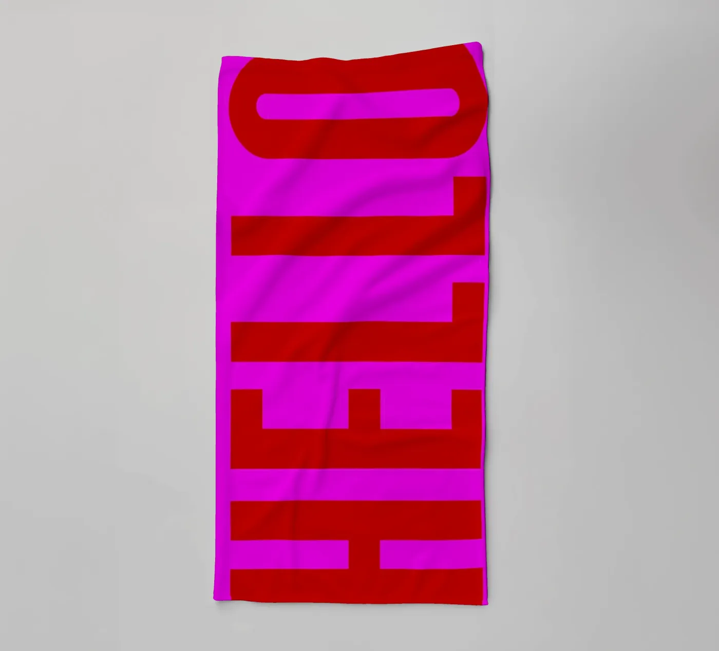 HELLO towel by Typografik
