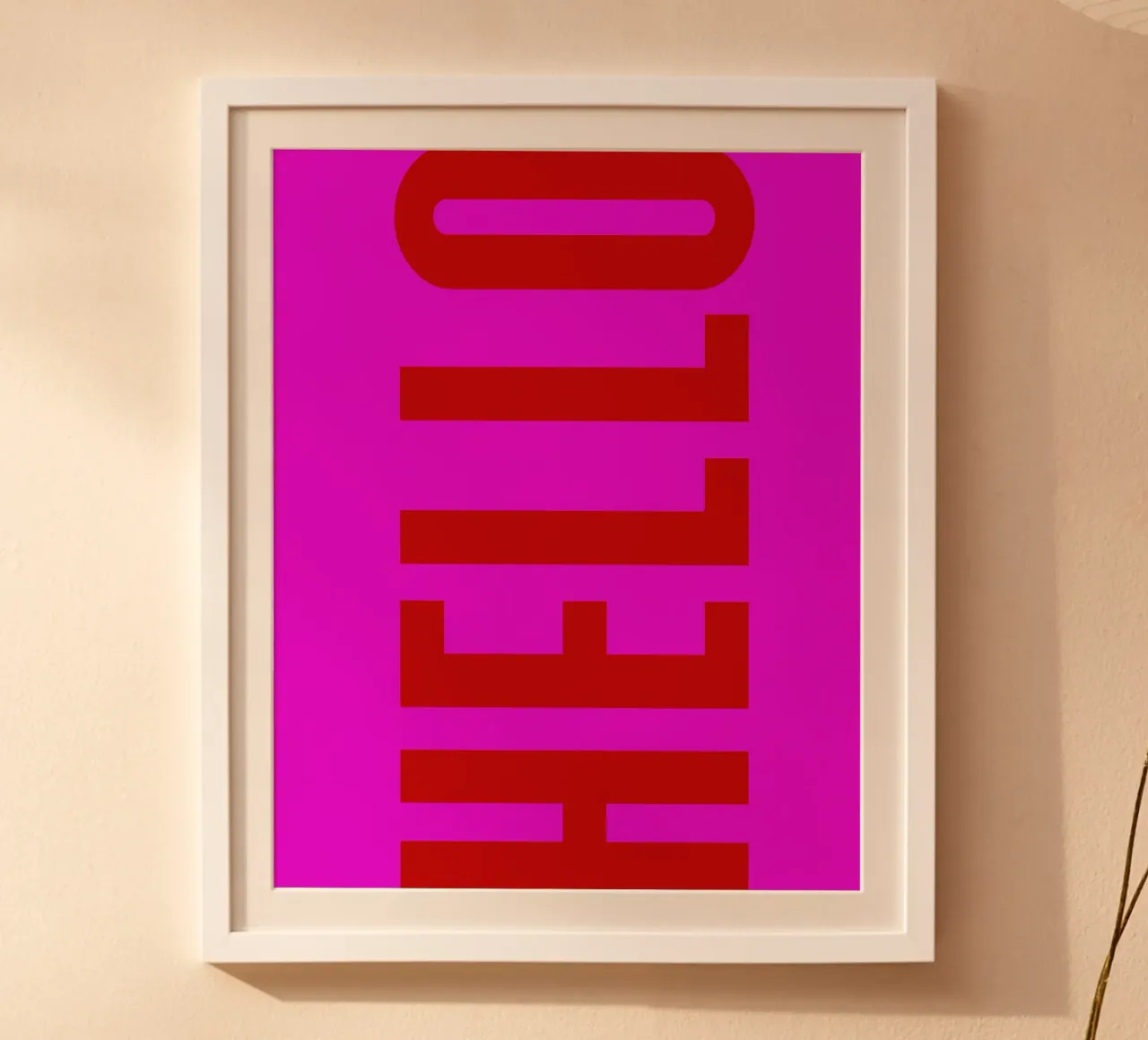 HELLO poster van UrbanART