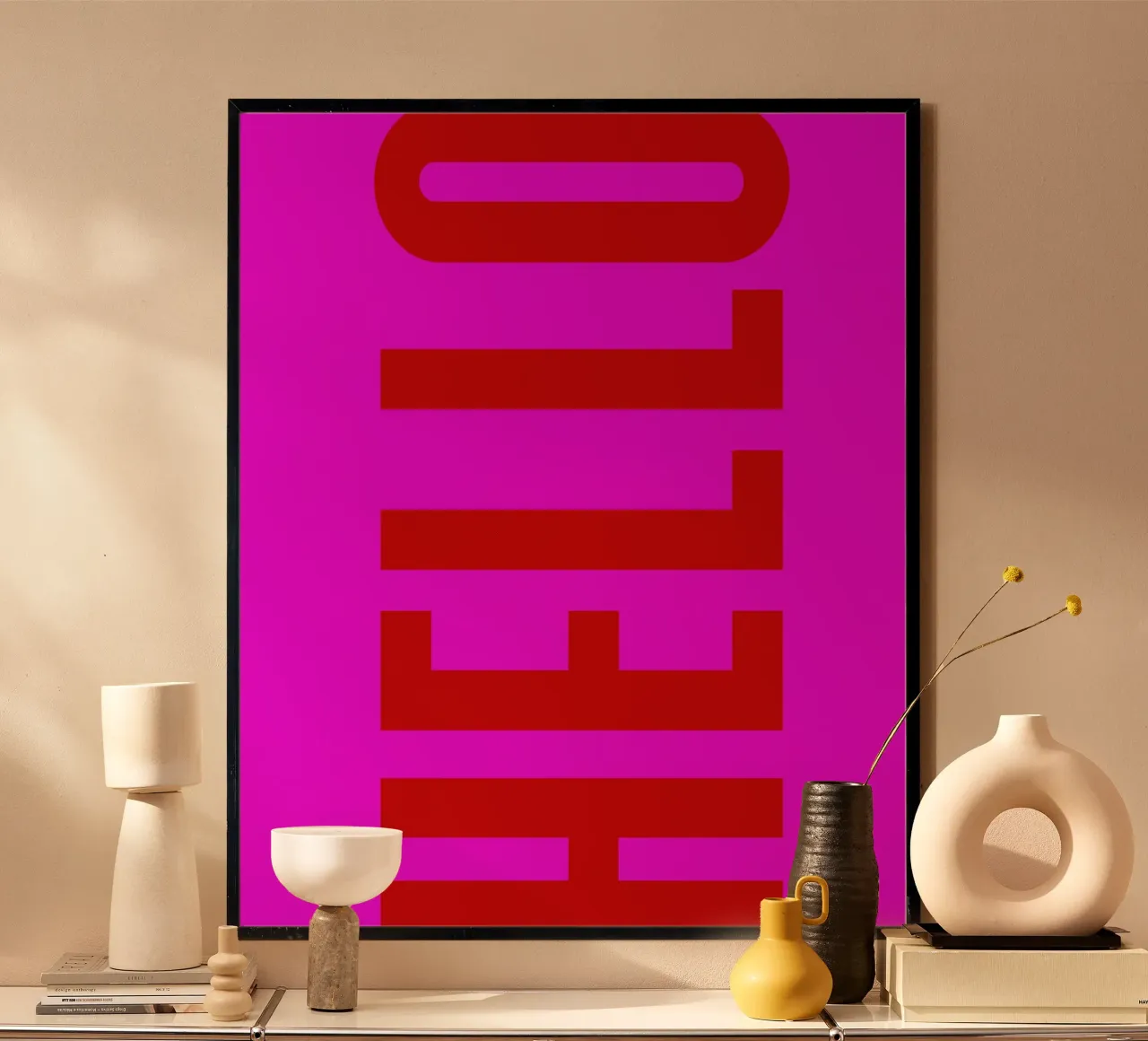 HELLO poster van UrbanART