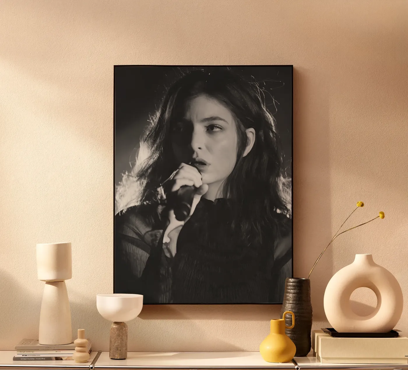 Lorde acryl van Music Vibes