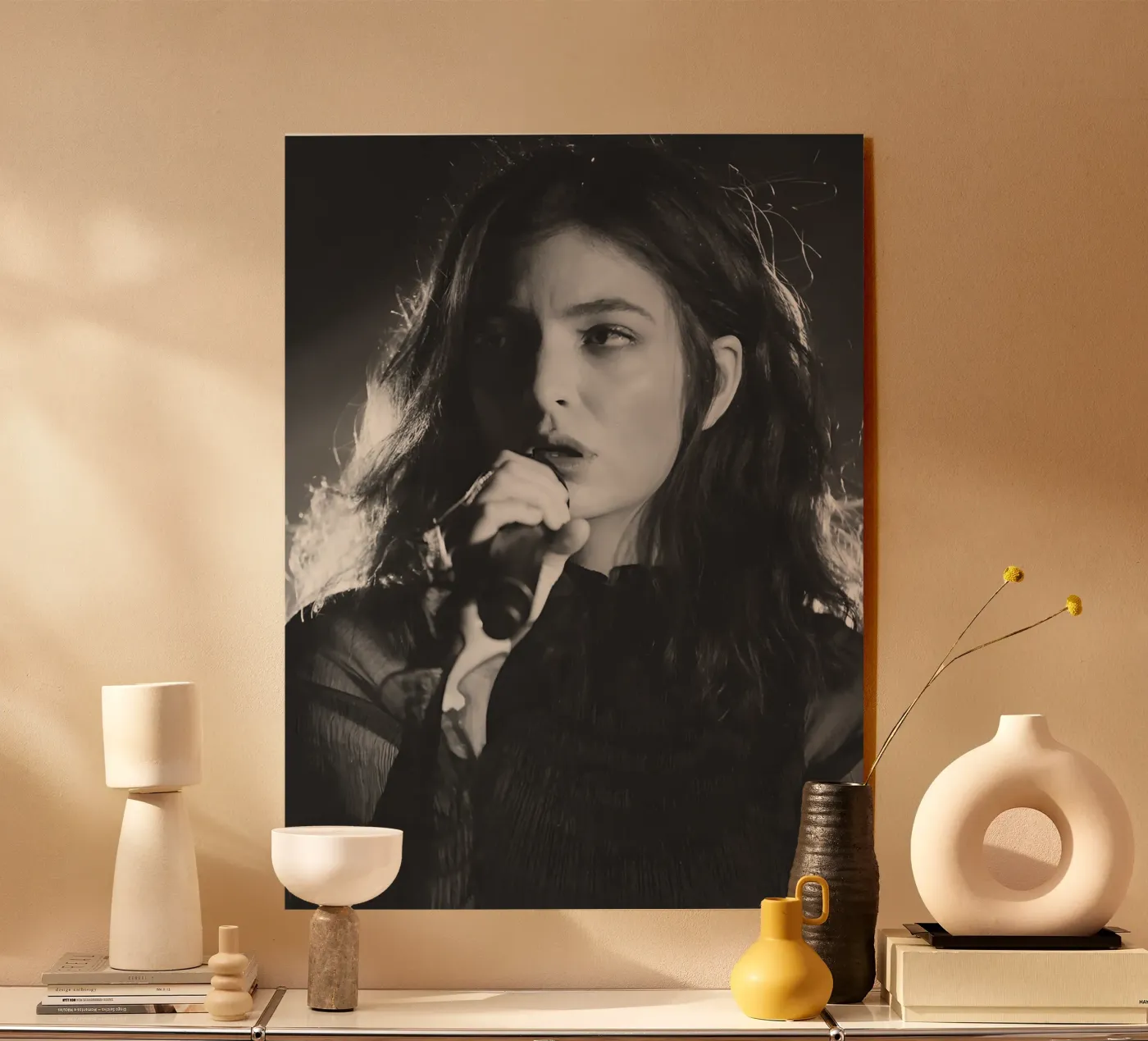 Lorde acryl van Music Vibes