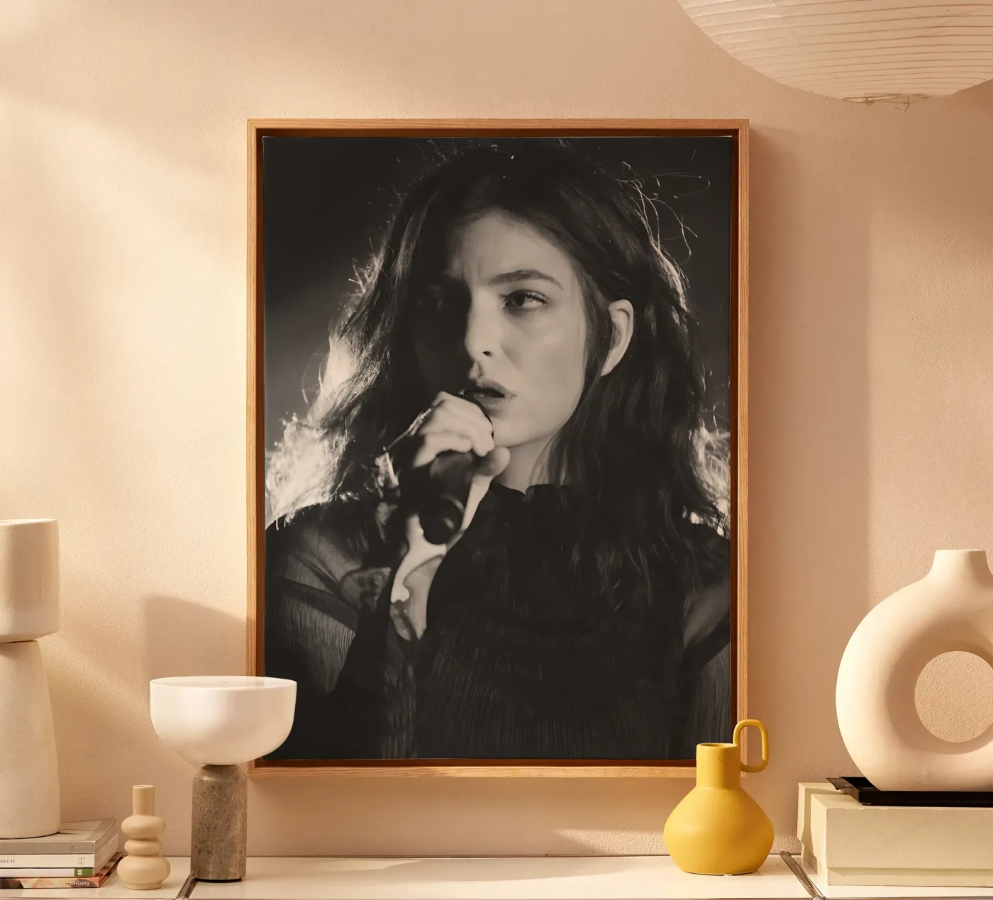 Lorde canvas van Music Vibes