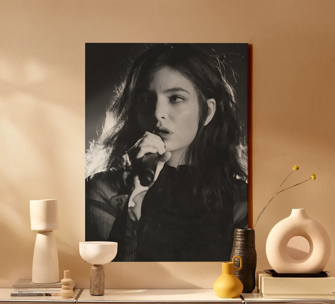 Lorde canvas van Music Vibes