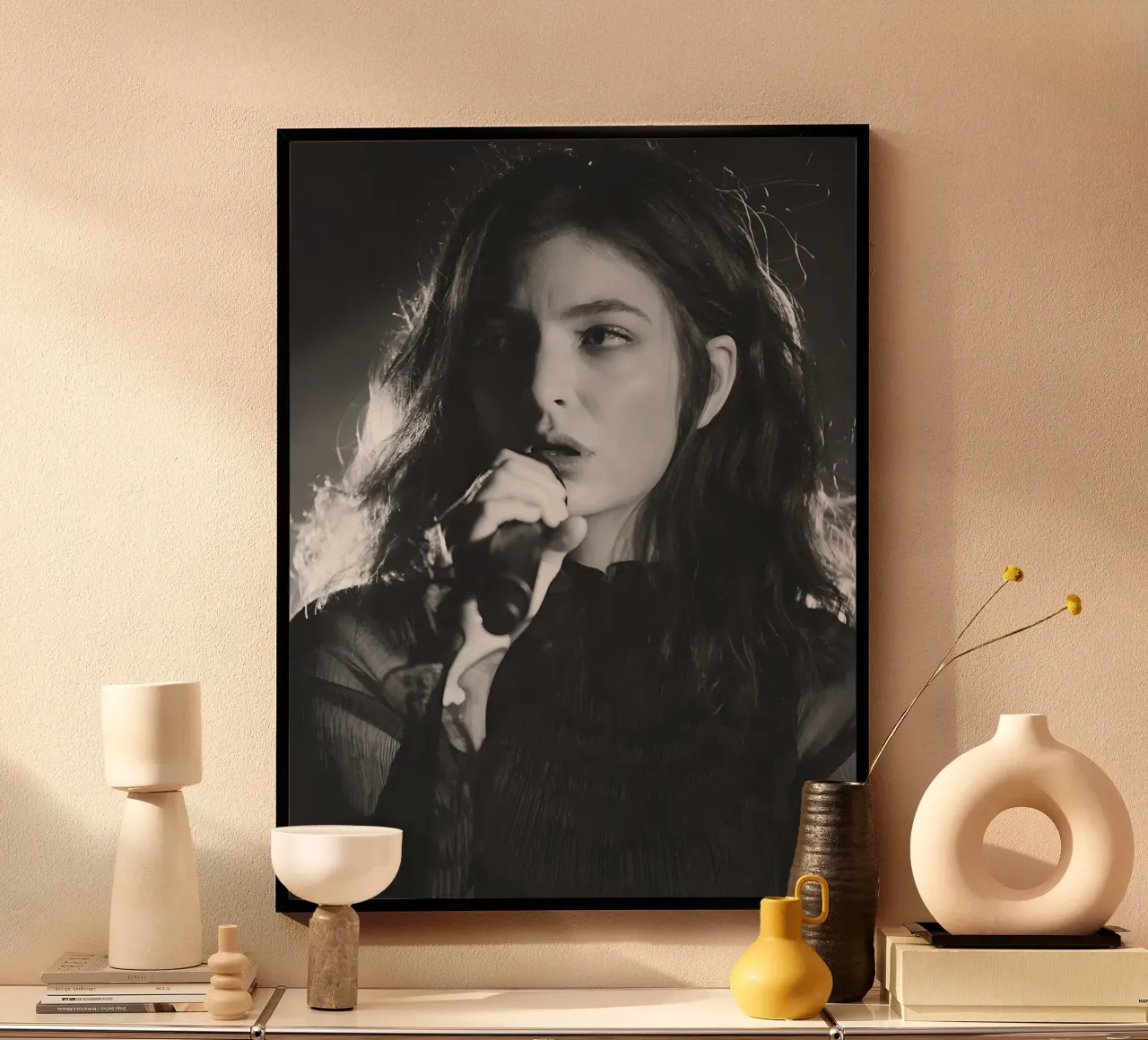 Lorde poster da Music Vibes