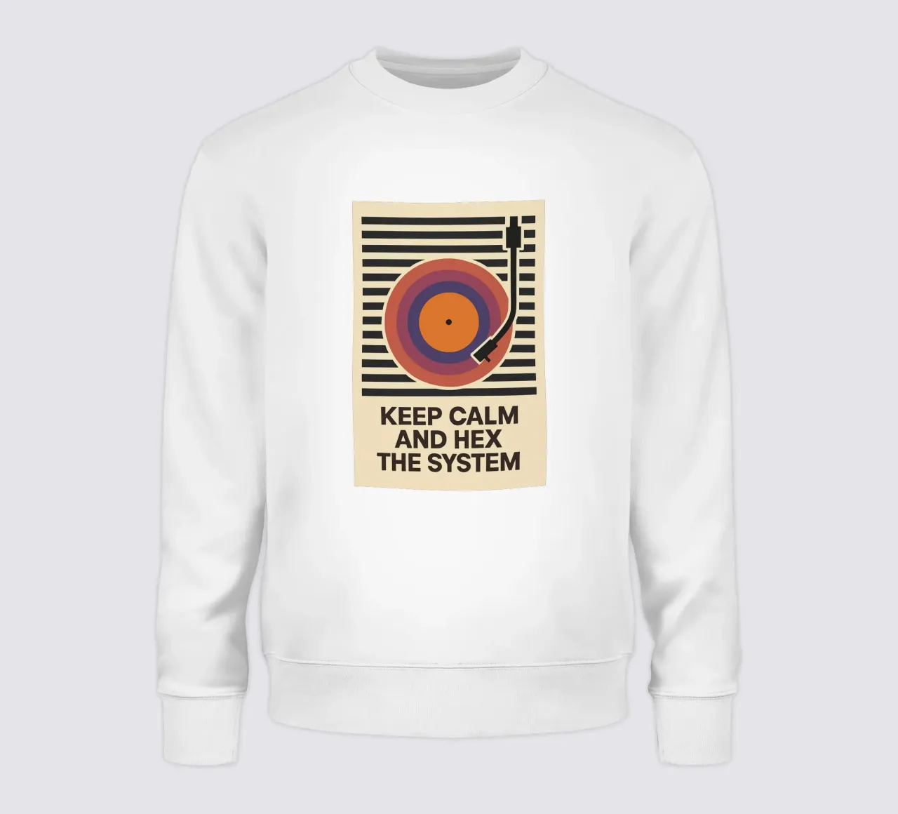 Keep Calm and Hex the System felpa da Taika Tori Art