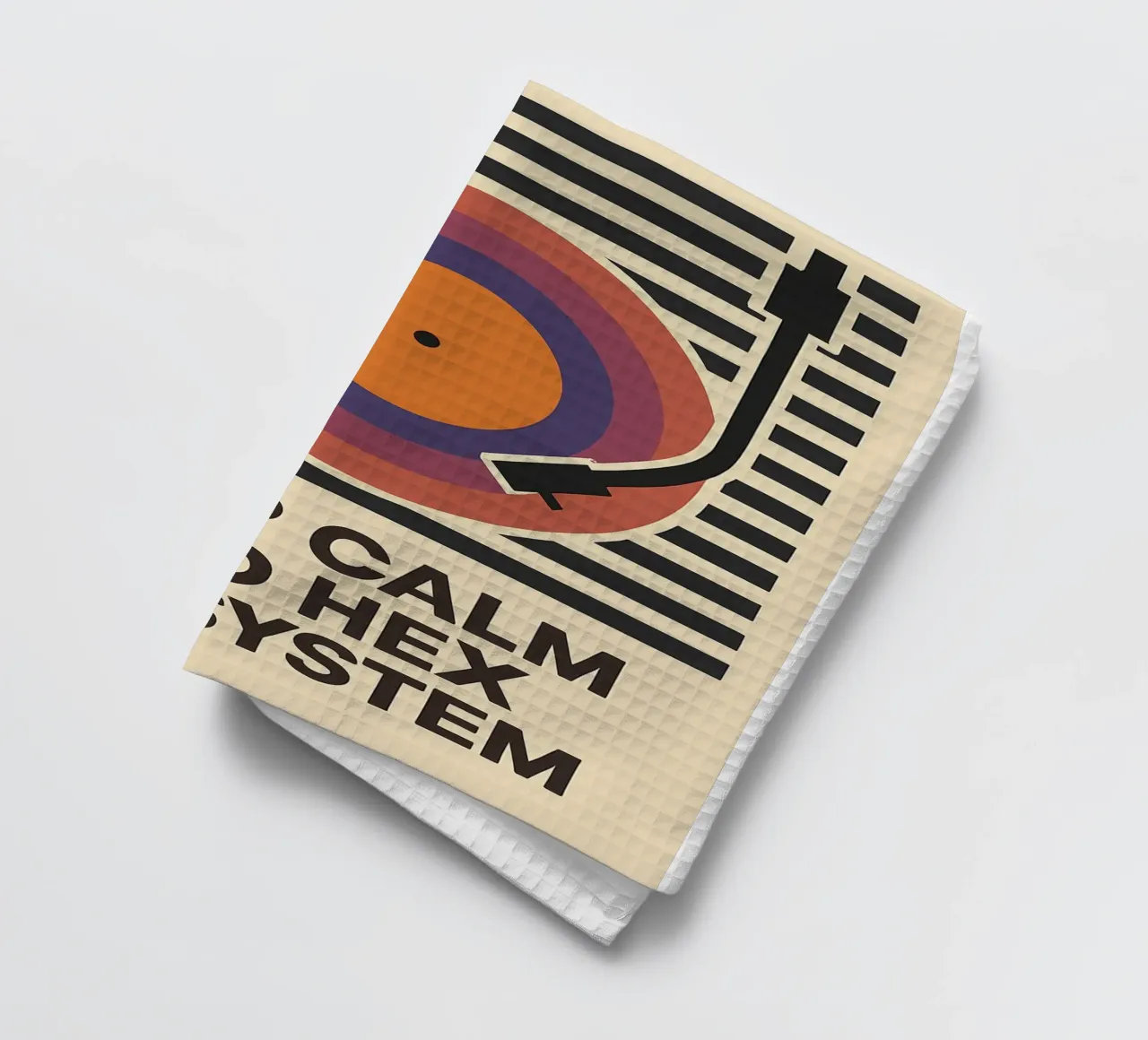 Keep Calm and Hex the System canovaccio da cucina da Taika Tori Art