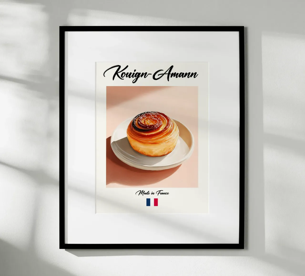 Kouign-Amann French Pastry Classic poster by Spice & Spoon Studio