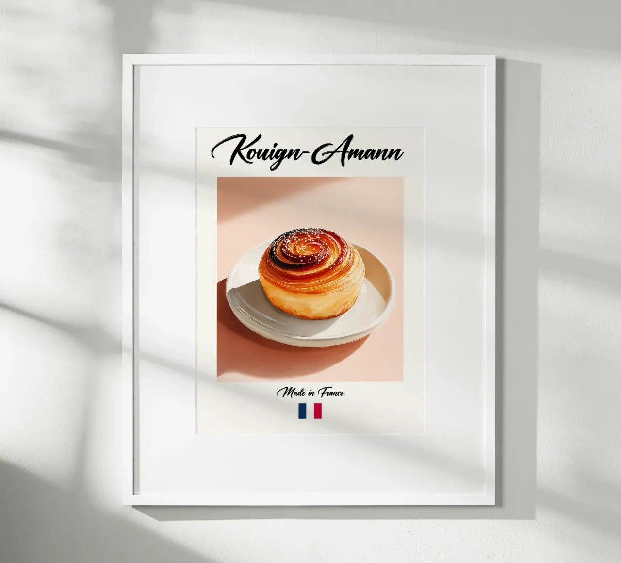 Kouign-Amann French Pastry Classic poster by Spice & Spoon Studio