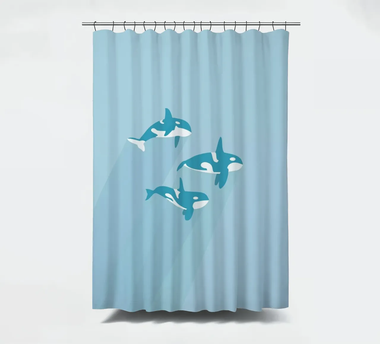 Spækhugger shower curtain by Swen Swensøn
