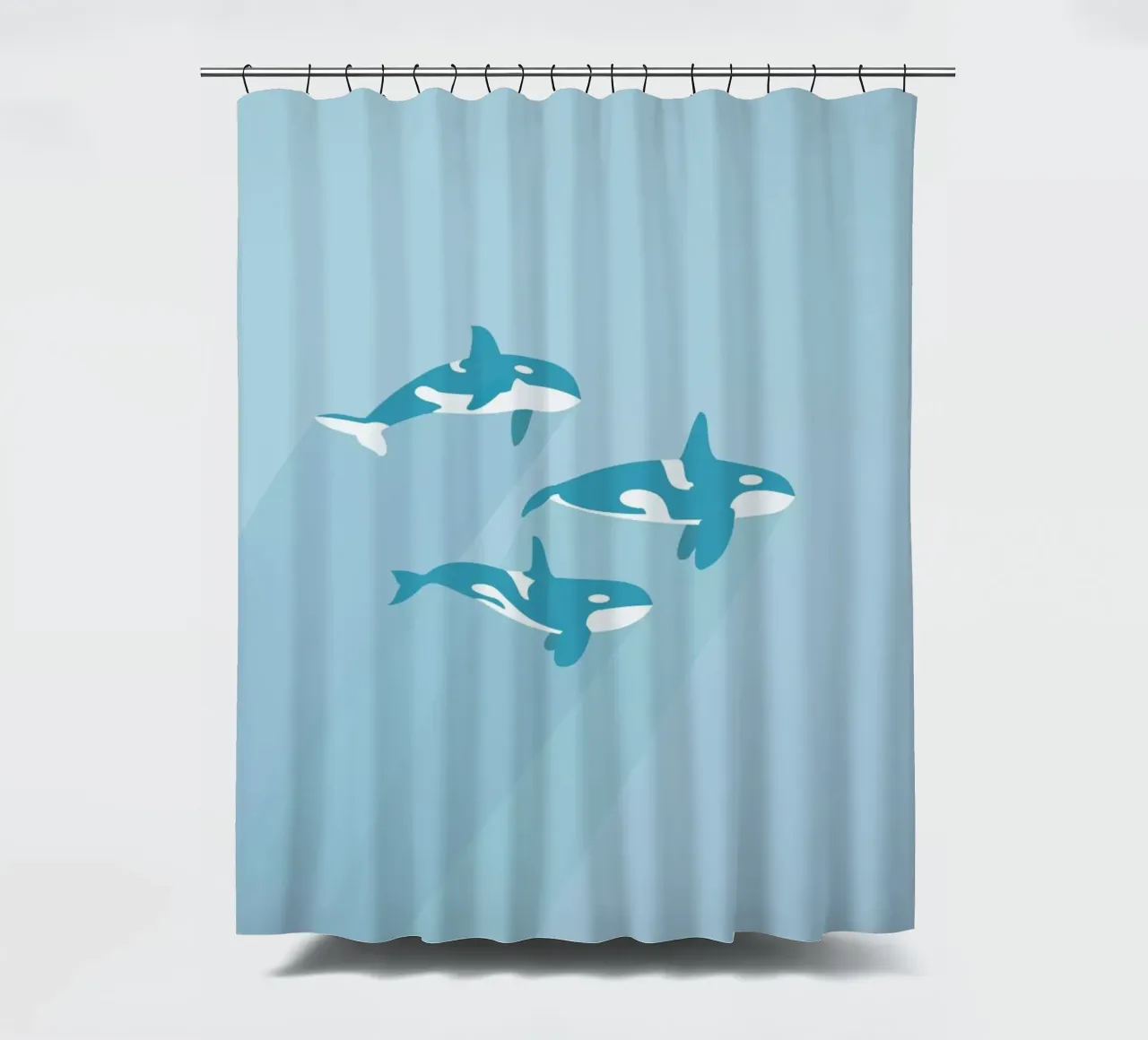 Spækhugger shower curtain by Swen Swensøn