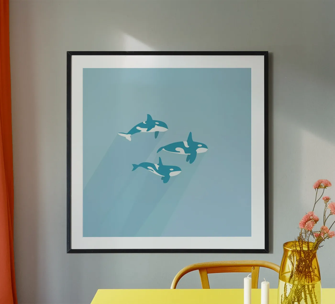 Spækhugger poster da Swen Swensøn