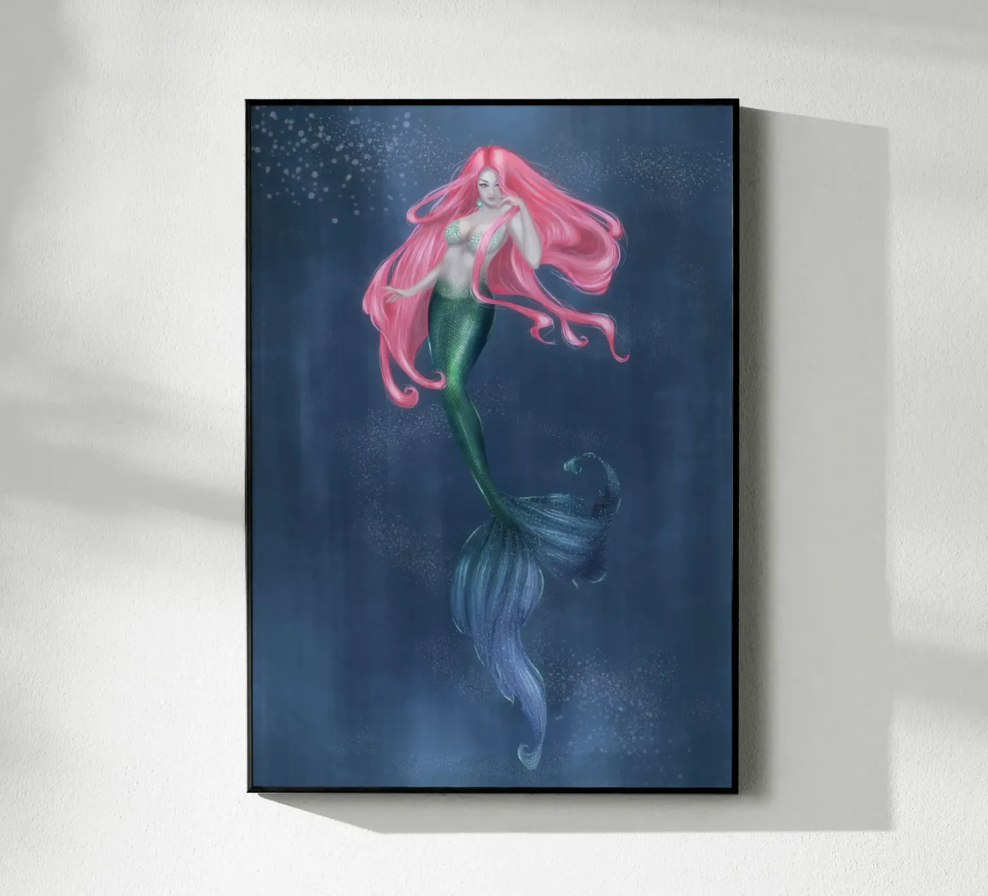 Sirena Tritone plexiglass da Eva Nev