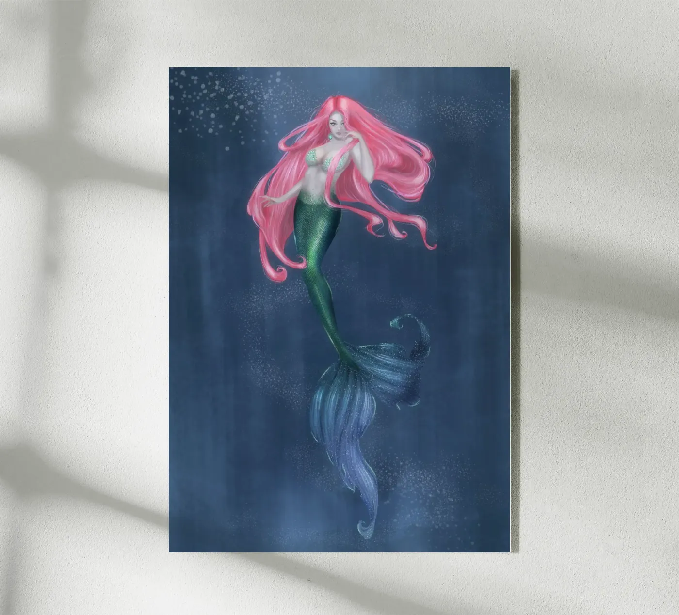 Sirena Tritone plexiglass da Eva Nev