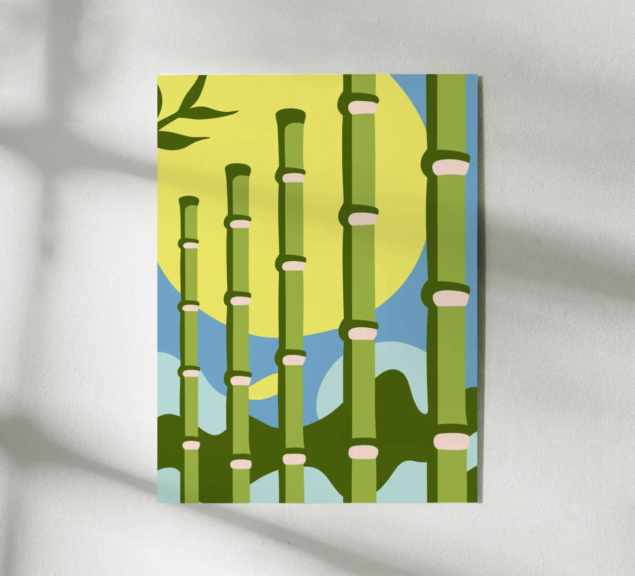 Foresta di bambù plexiglass da SPECIAL FLOWER PATTERNS