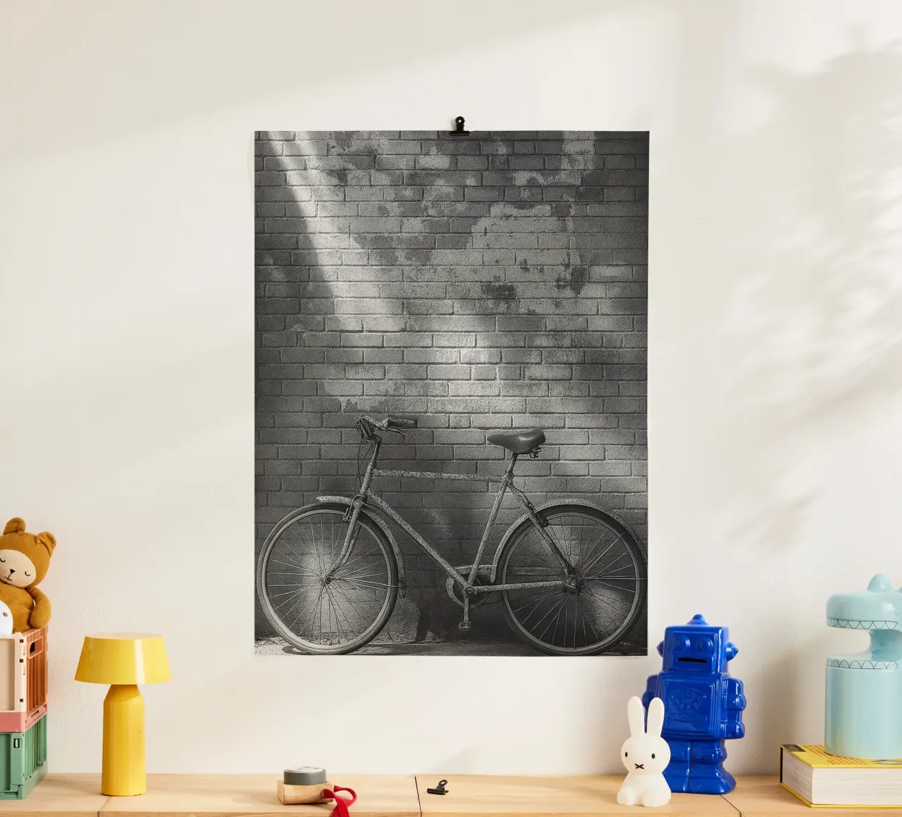 fietsenstalling poster van BlogSawoo