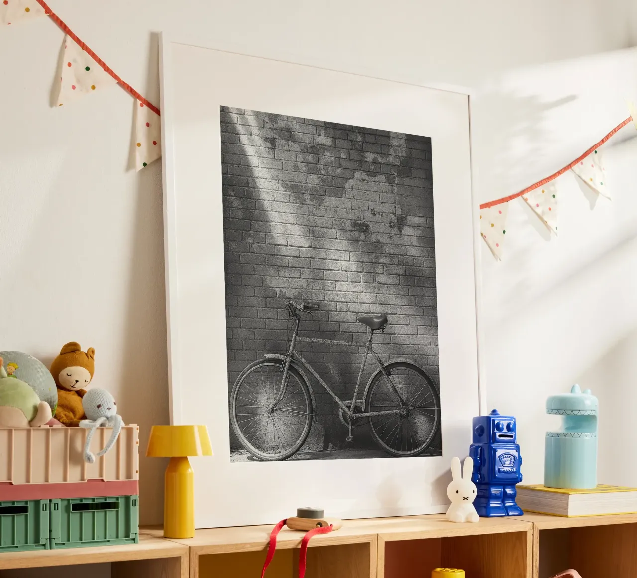 fietsenstalling poster van BlogSawoo