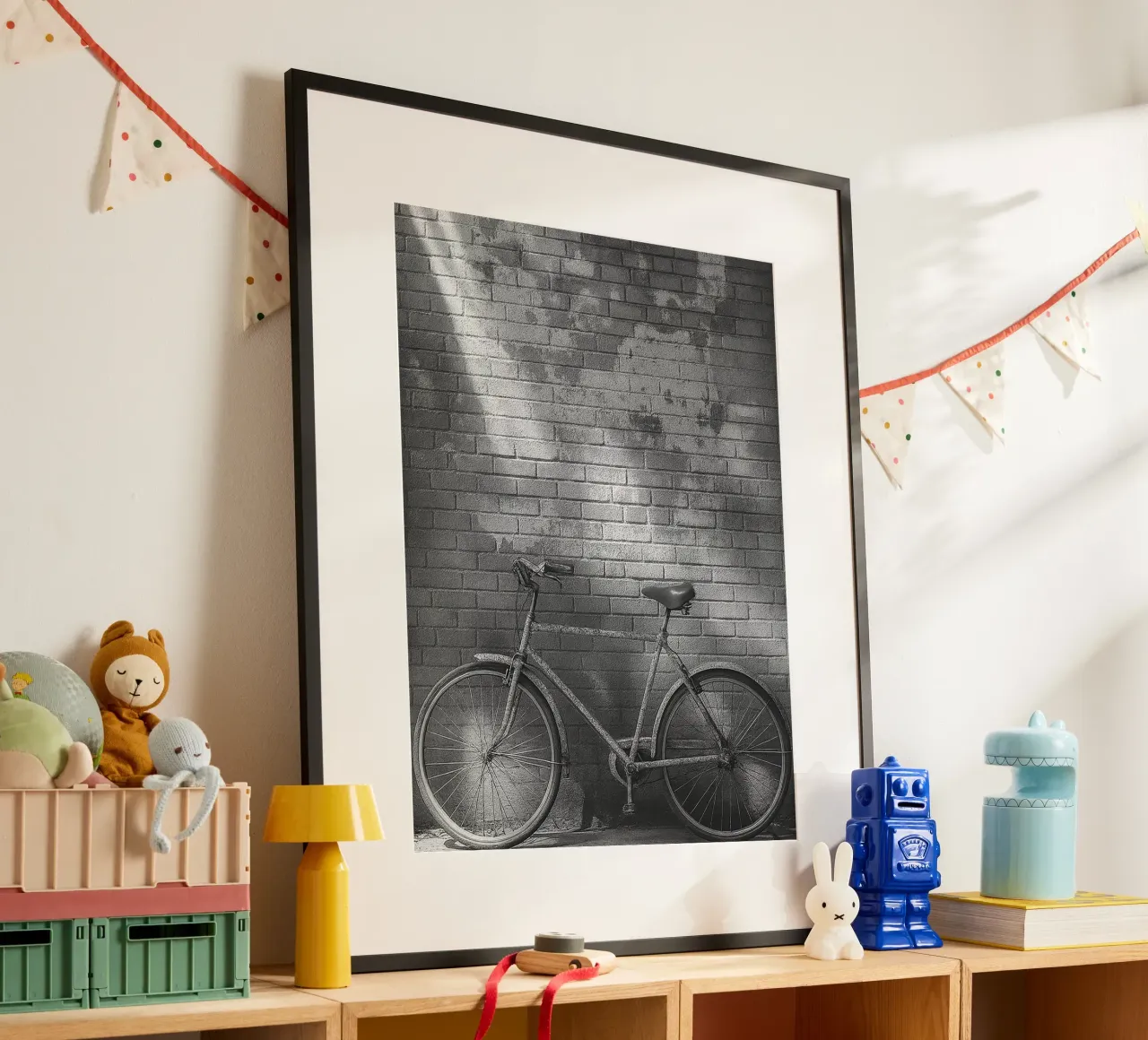 fietsenstalling poster van BlogSawoo