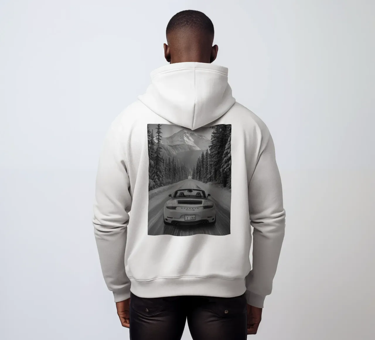 auto nella foresta felpa con cappuccio da BlogSawoo