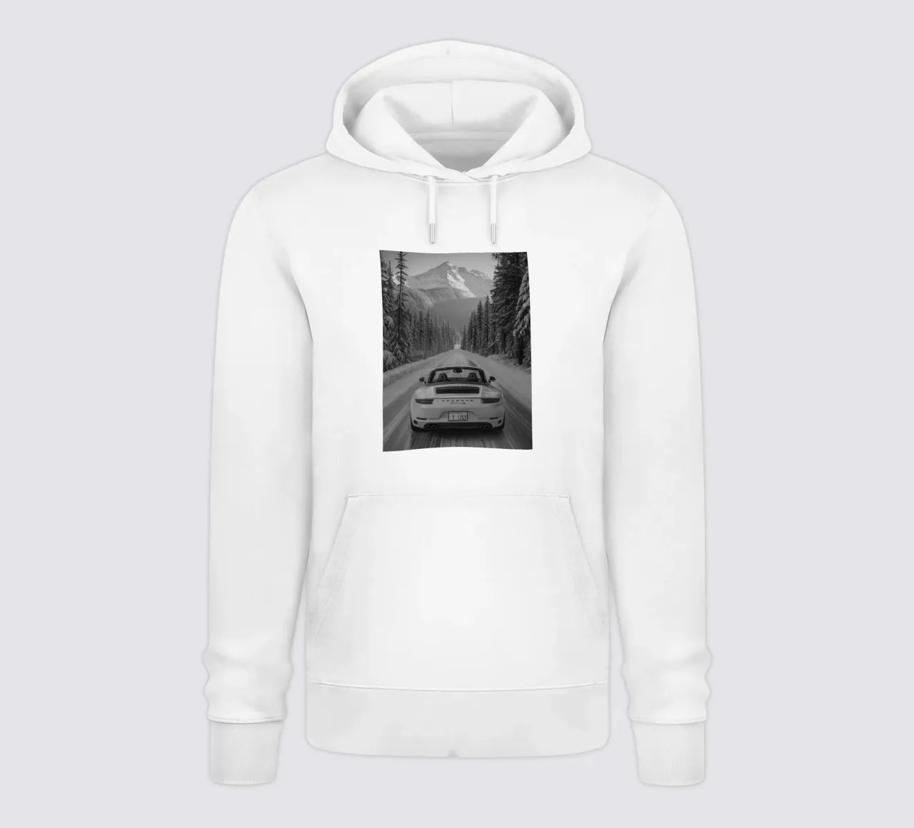 auto nella foresta felpa con cappuccio da BlogSawoo