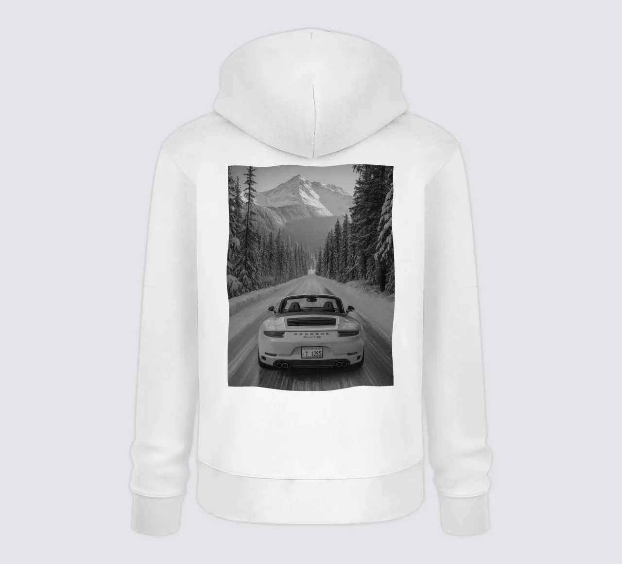 auto nella foresta felpa con cappuccio da BlogSawoo