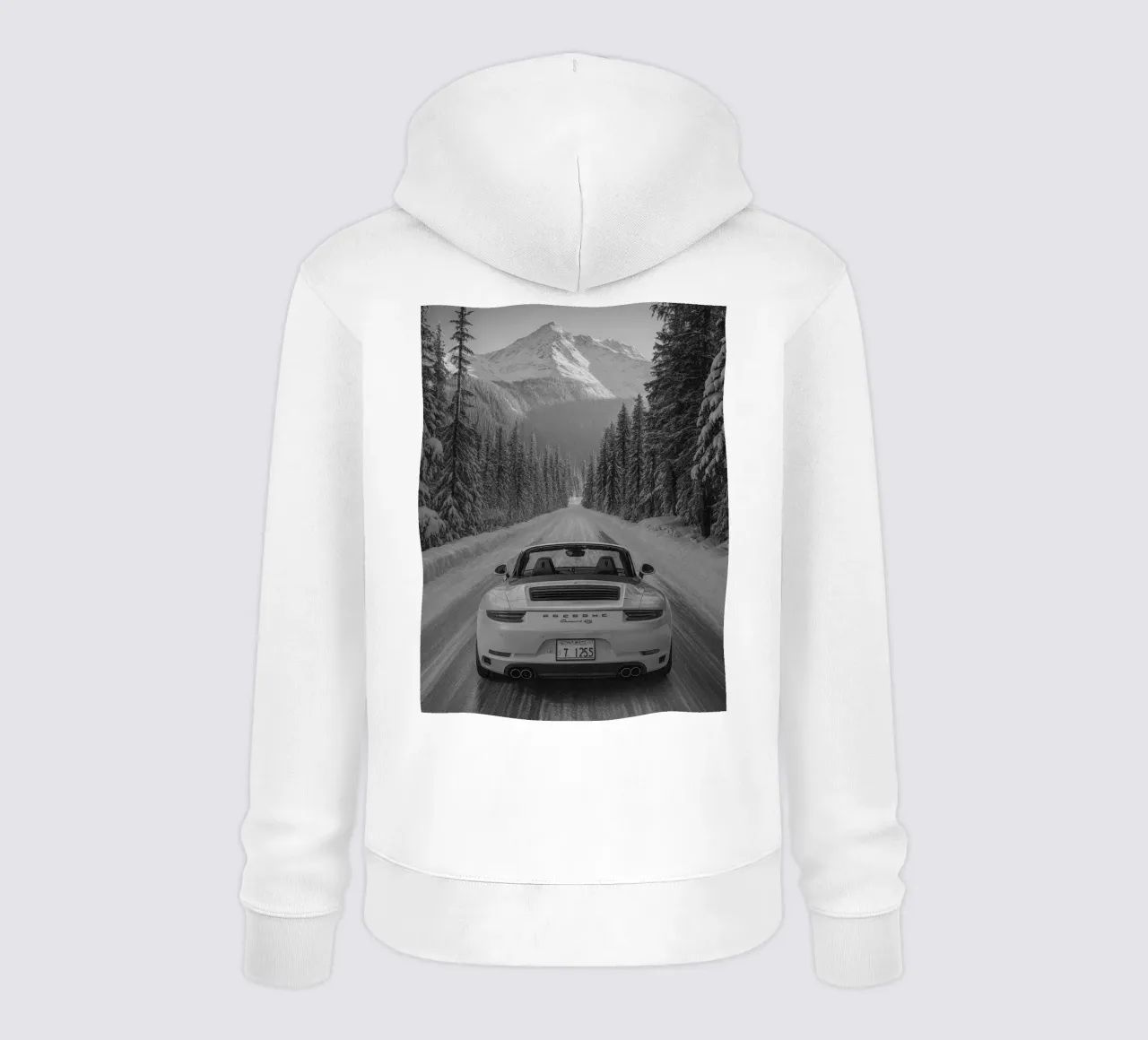 auto nella foresta felpa con cappuccio da BlogSawoo