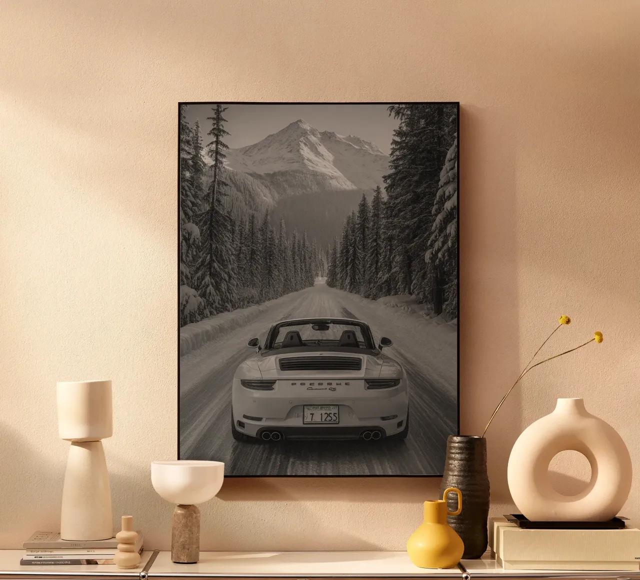 auto nella foresta plexiglass da BlogSawoo