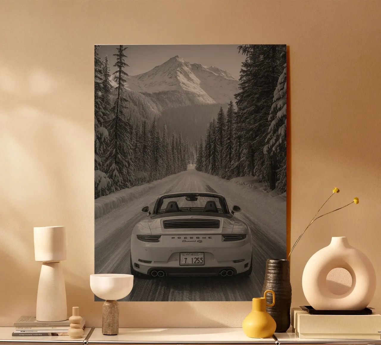 auto nella foresta plexiglass da BlogSawoo