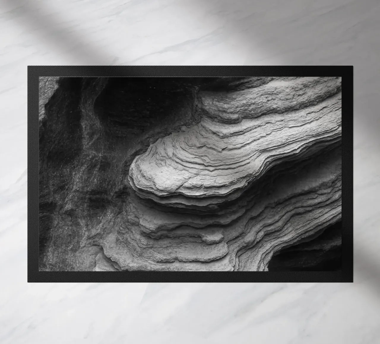 Schichtstein Fußmatte von BlogSawoo