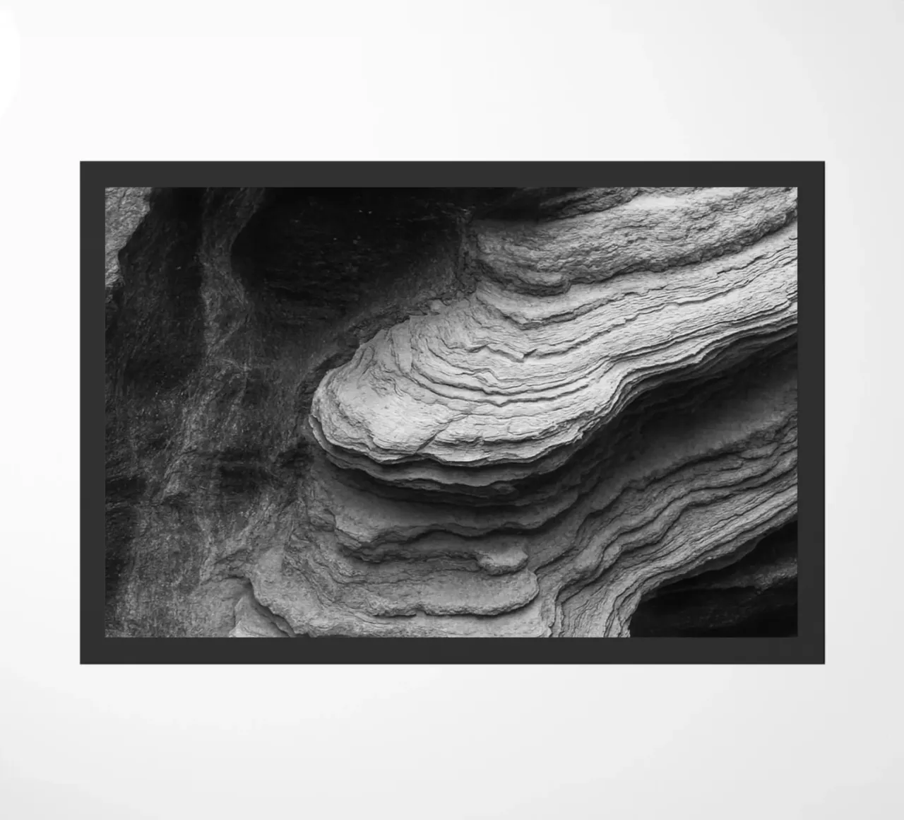 Schichtstein Fußmatte von BlogSawoo