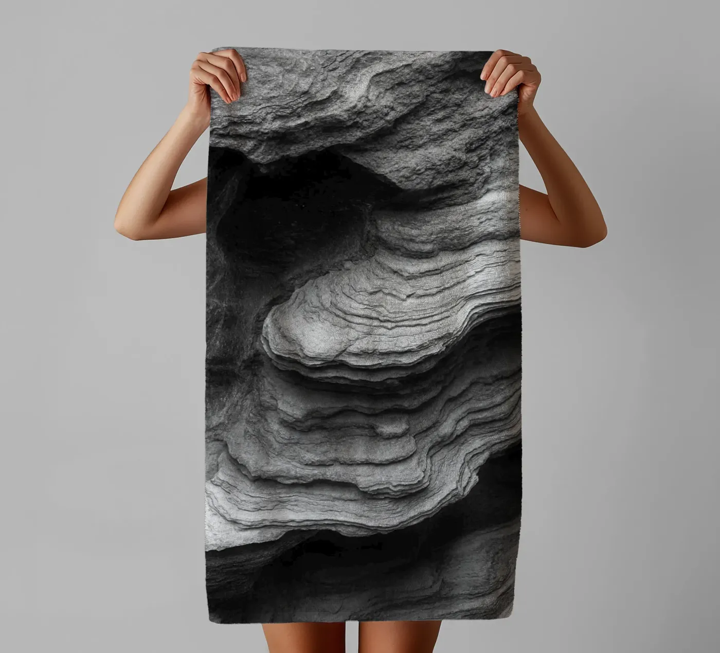 layer stone towel by BlogSawoo