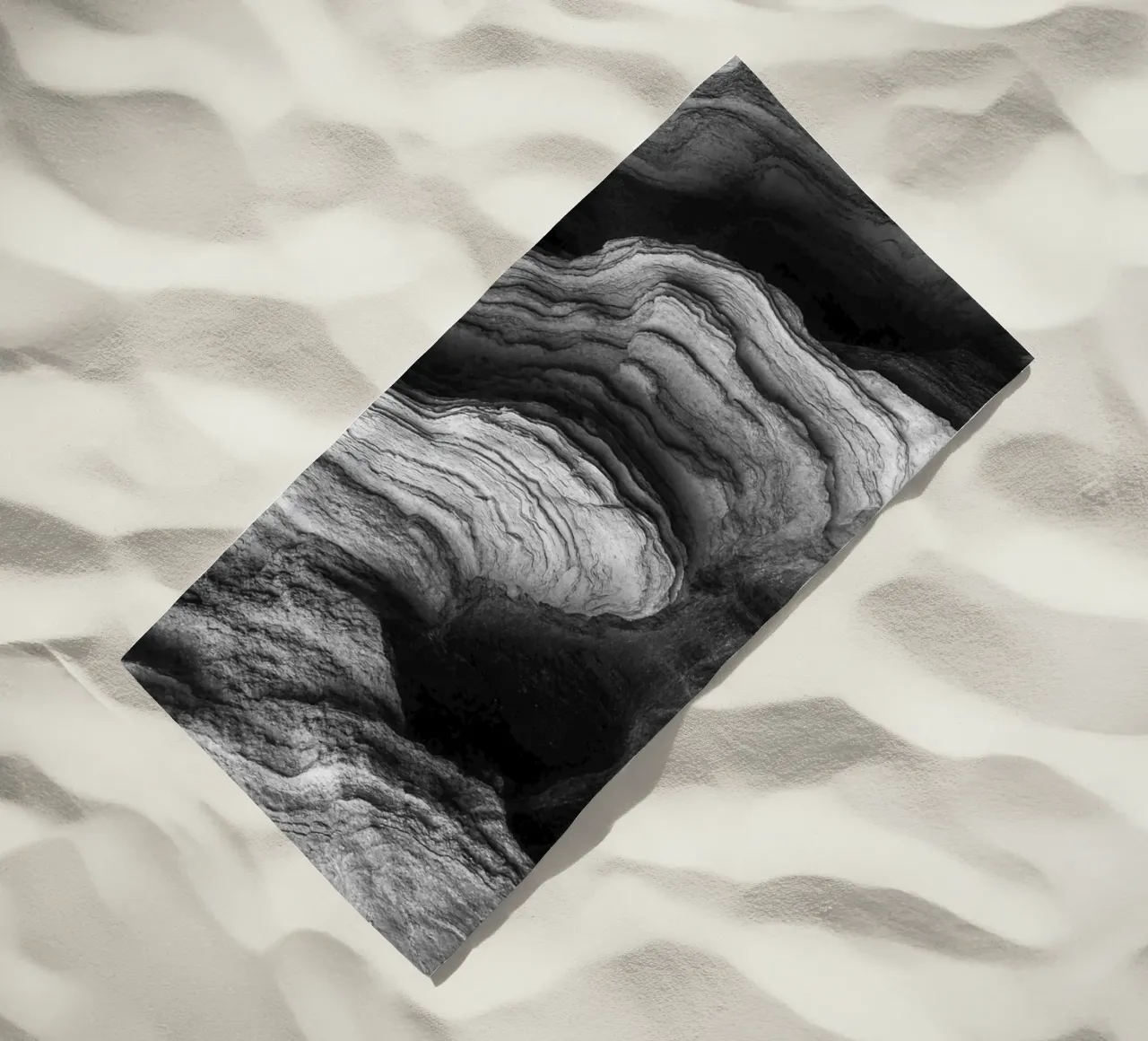 laag steen strandhanddoek van BlogSawoo