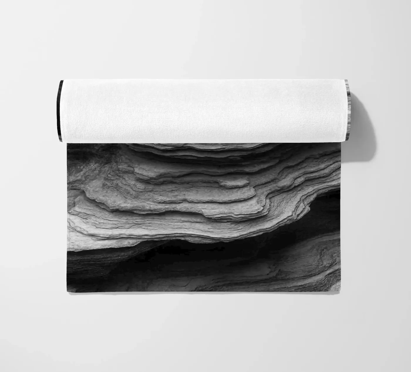 layer stone beach towel by BlogSawoo