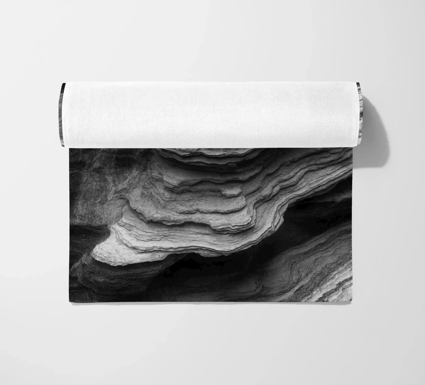 layer stone beach towel by BlogSawoo
