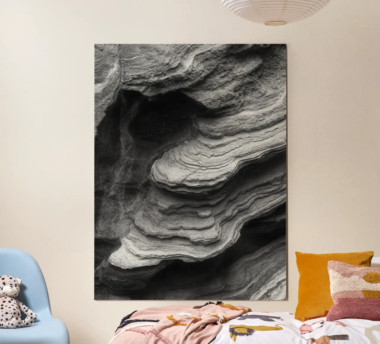 layer stone poster by BlogSawoo