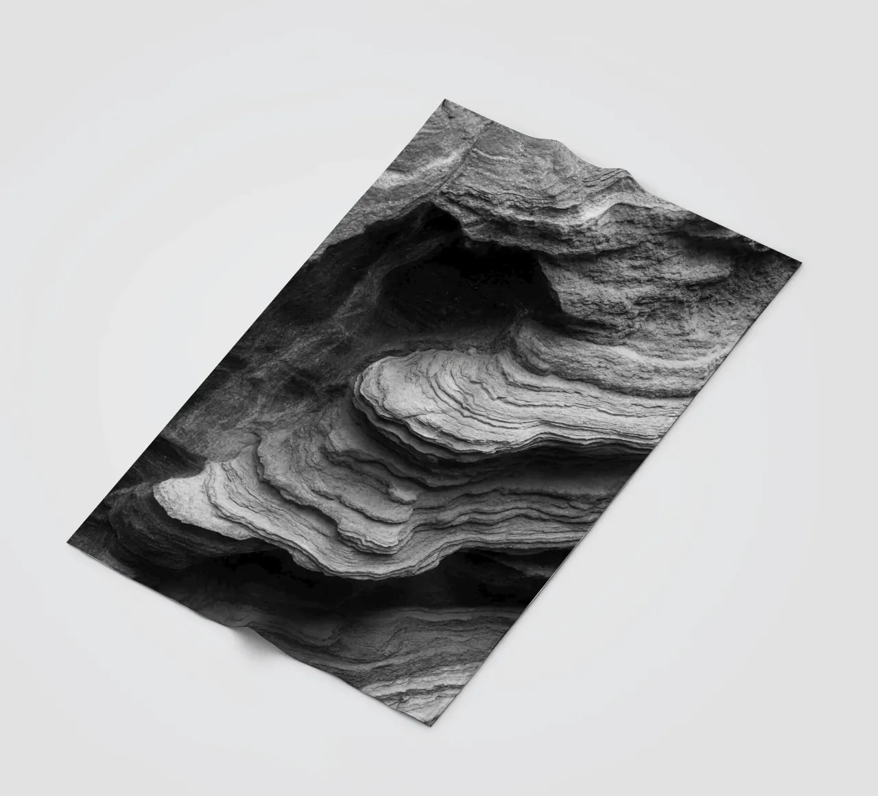 laag steen fleecedeken van BlogSawoo