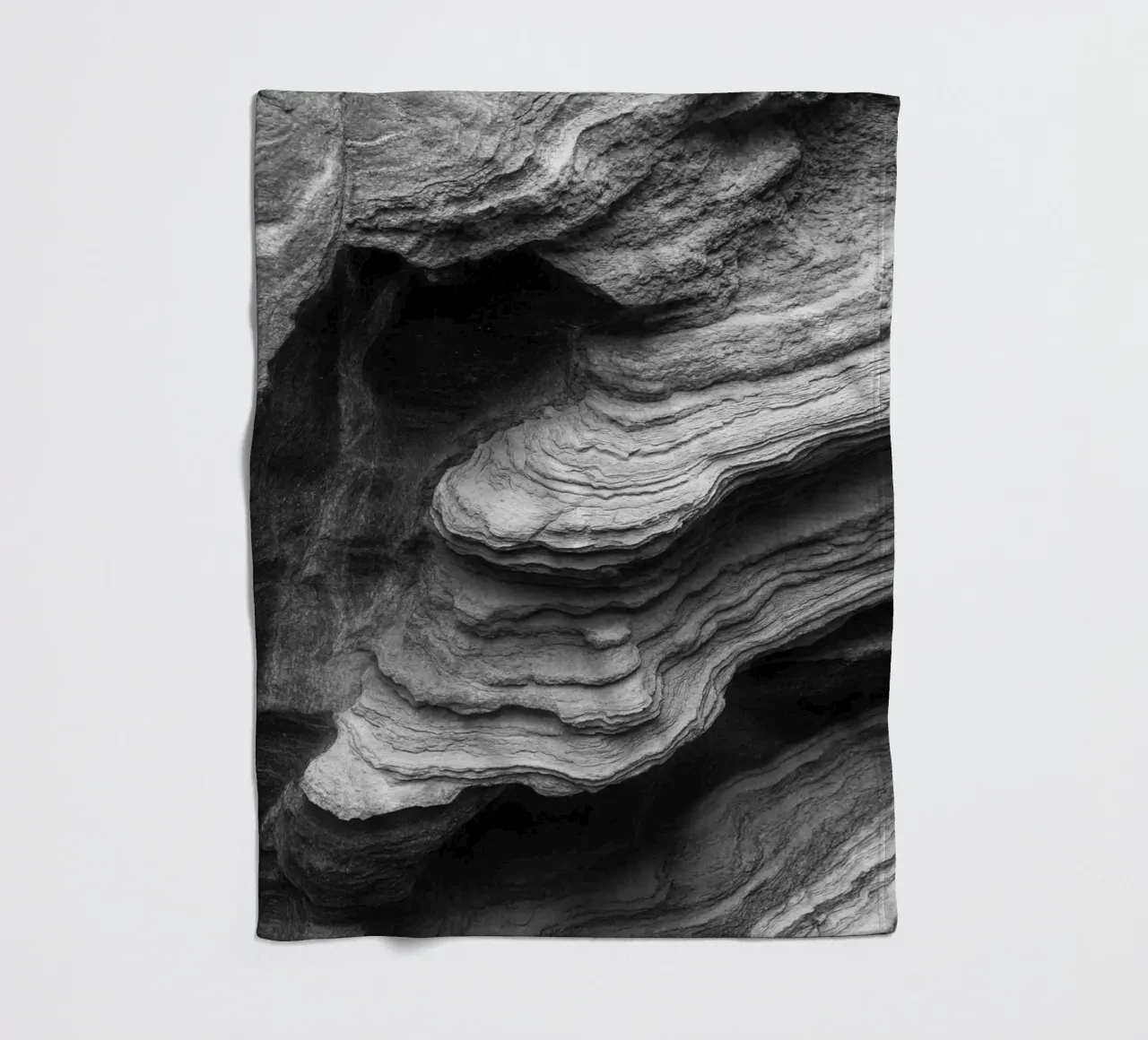 laag steen fleecedeken van BlogSawoo