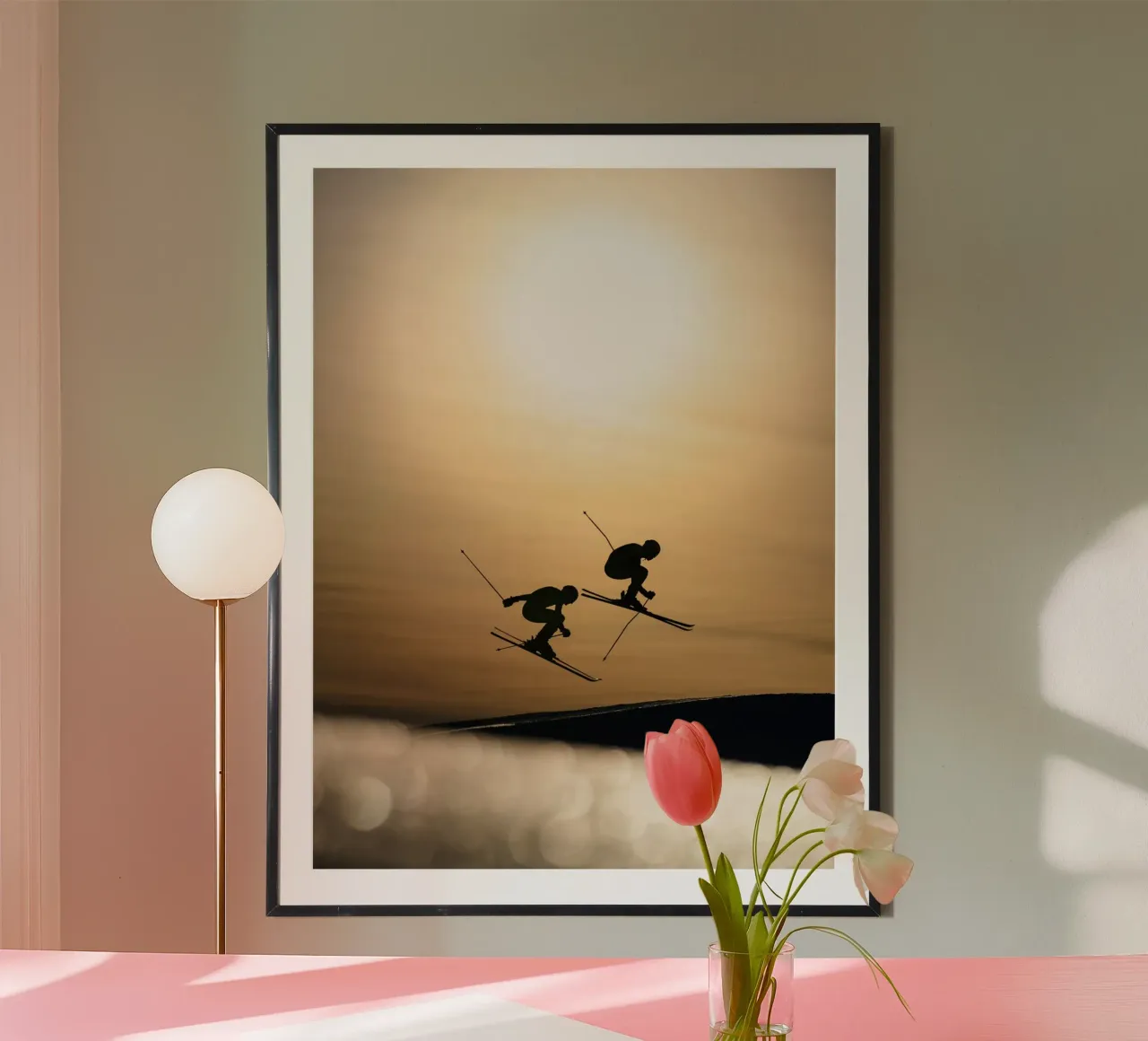 Grappig springen poster van Joshua Holmes