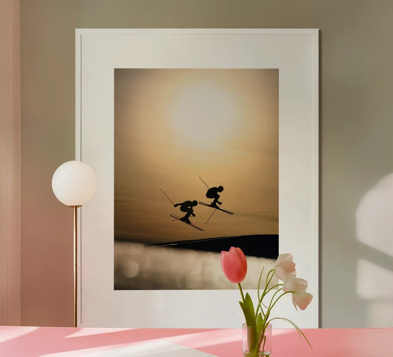 Grappig springen poster van Joshua Holmes