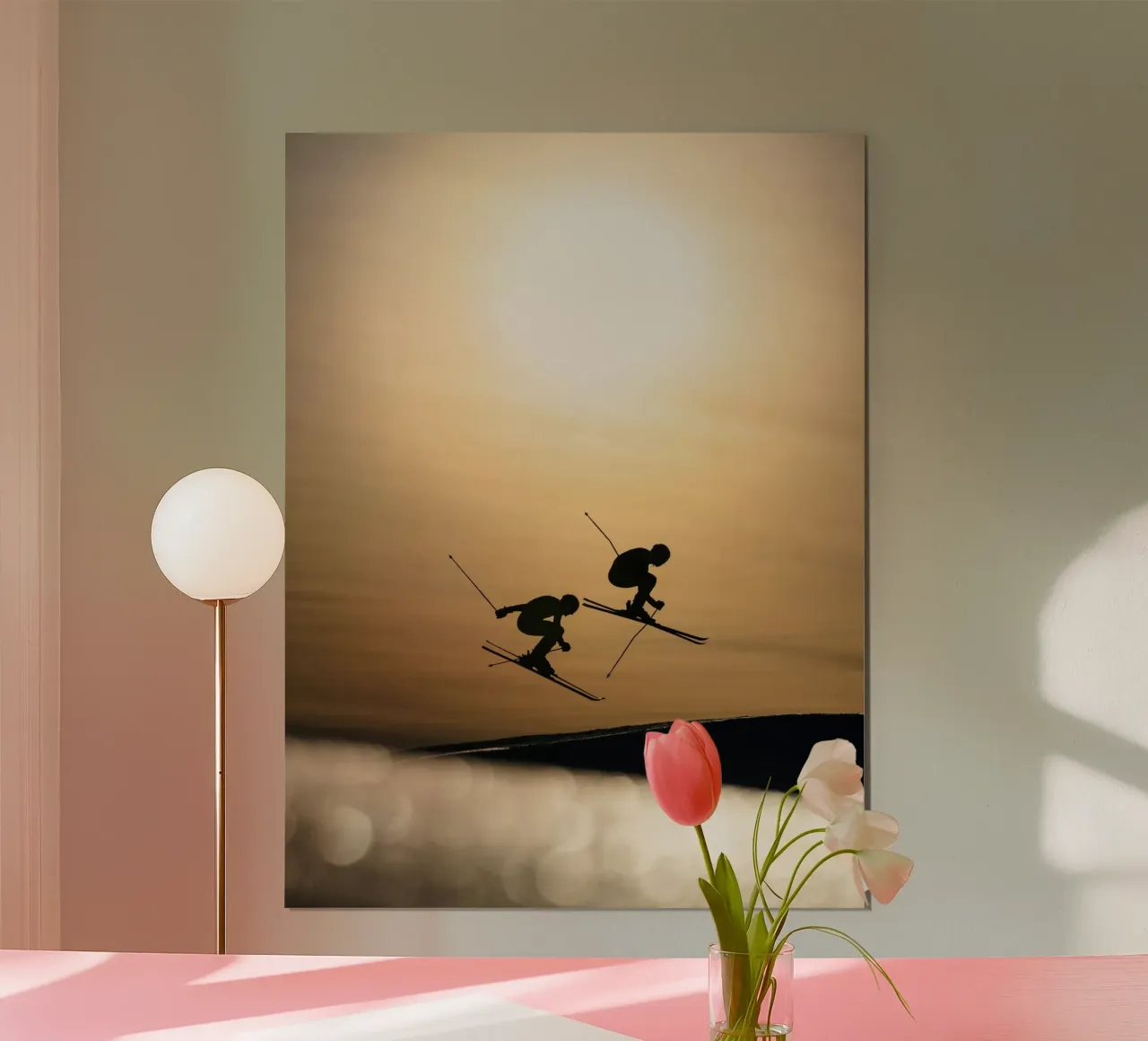 Grappig springen poster van Joshua Holmes