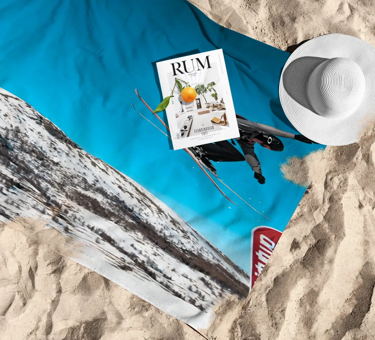 Sci e salto a mosca telo mare da Joshua Holmes