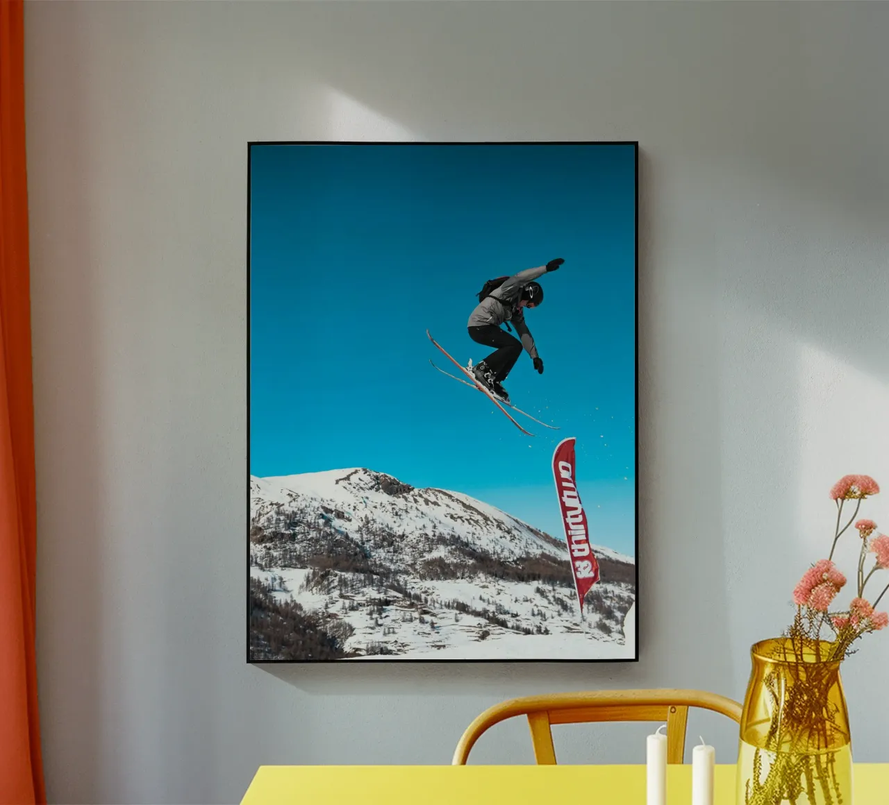 Sci e salto a mosca plexiglass da Joshua Holmes