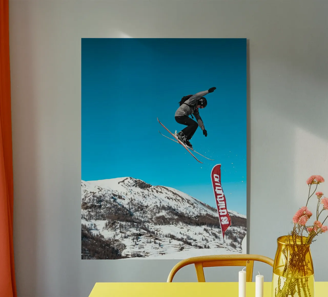 Sci e salto a mosca plexiglass da Joshua Holmes