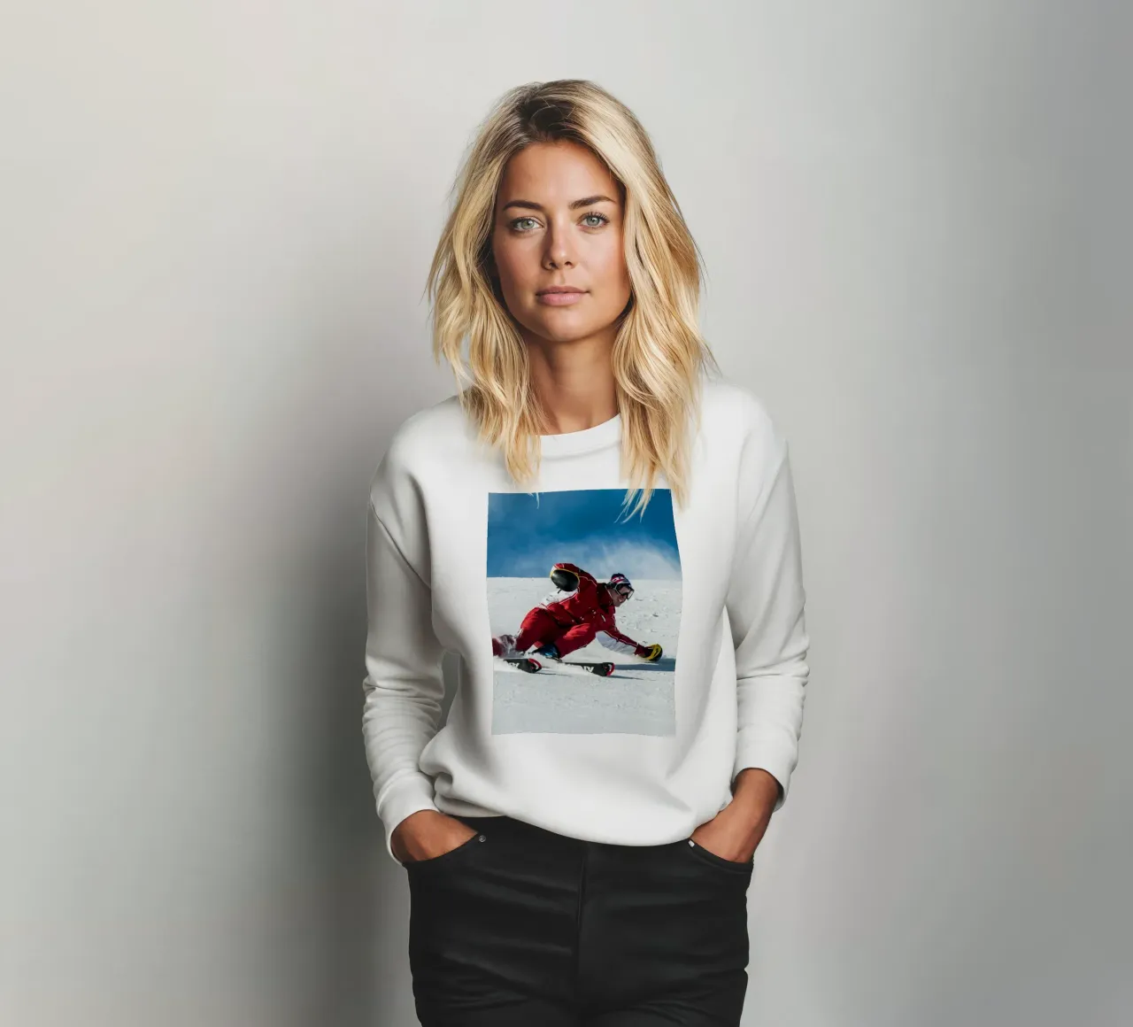 Curve affilate dello sci felpa da Joshua Holmes