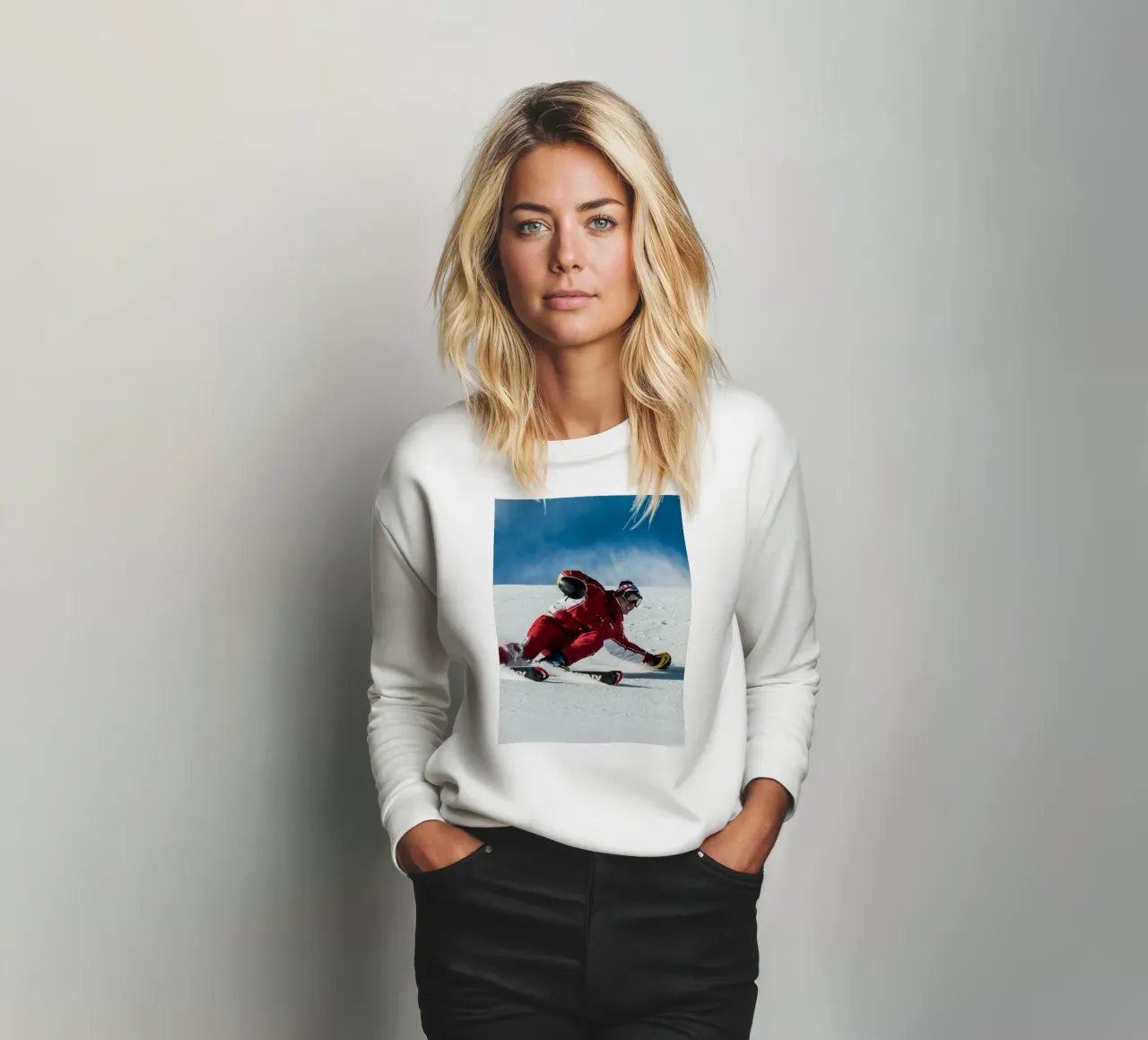 Curve affilate dello sci felpa da Joshua Holmes