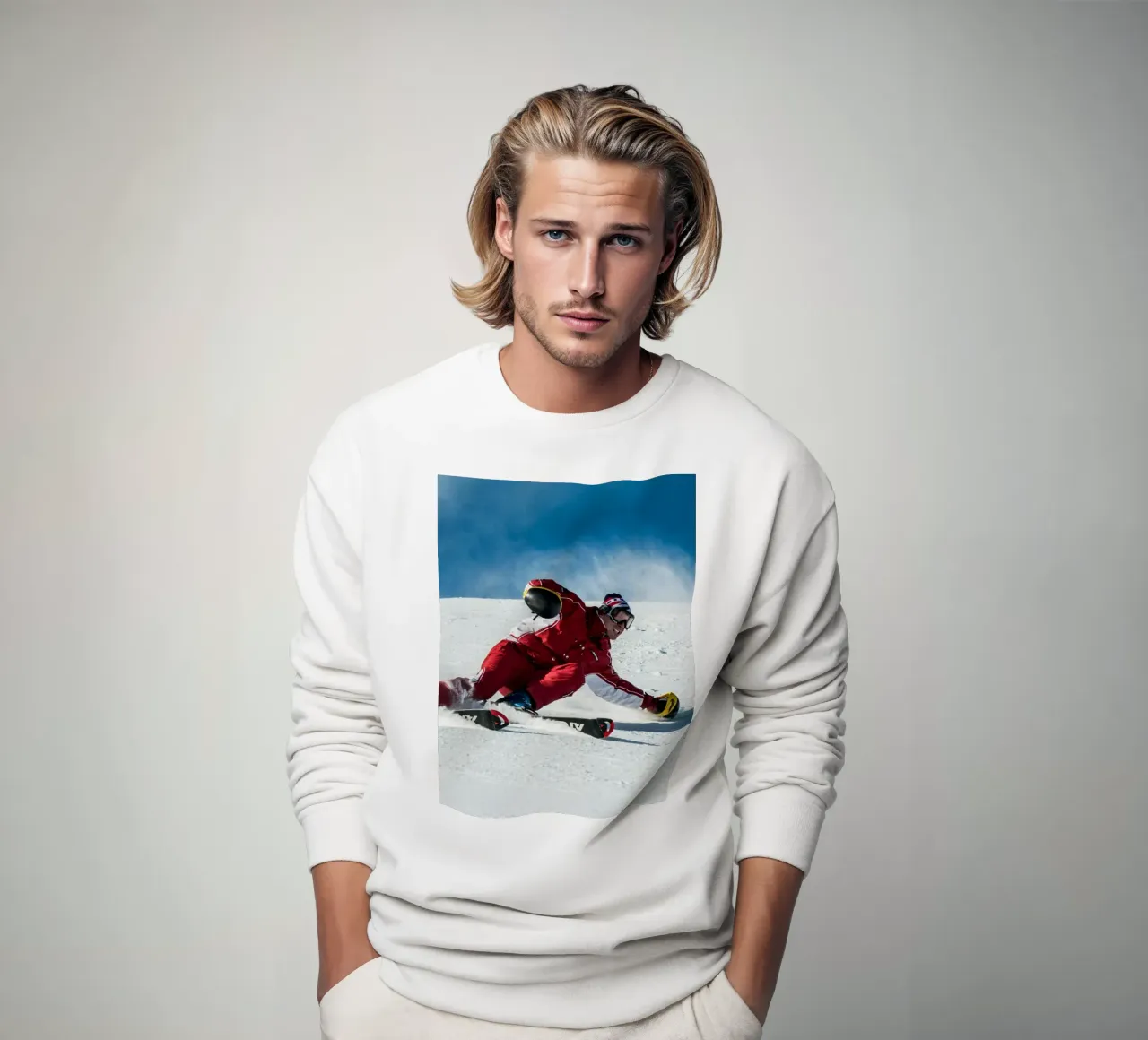 Curve affilate dello sci felpa da Joshua Holmes