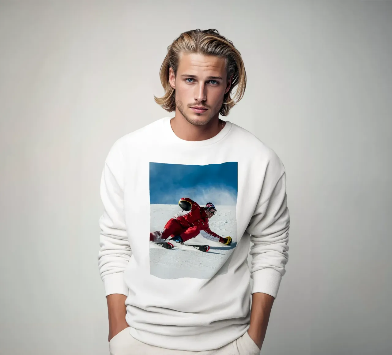 Curve affilate dello sci felpa da Joshua Holmes